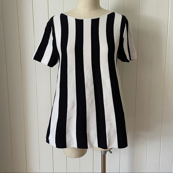 COS Tops - COS | Striped Bell Top |  size M